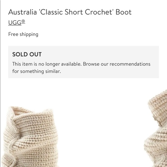 Cream Classic UGG Shirt boot. - Picture 6 of 7